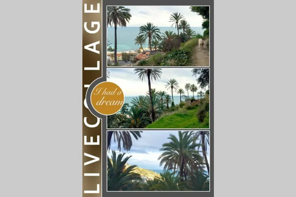 公寓 Casa Della Bella Vita. Sea View Appartement. 博尔迪盖拉
